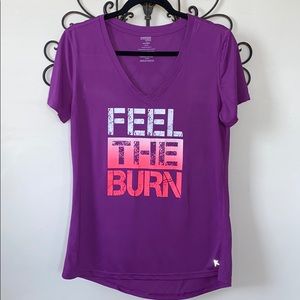 Tee Graphic "Feel the Burn" Active Tee